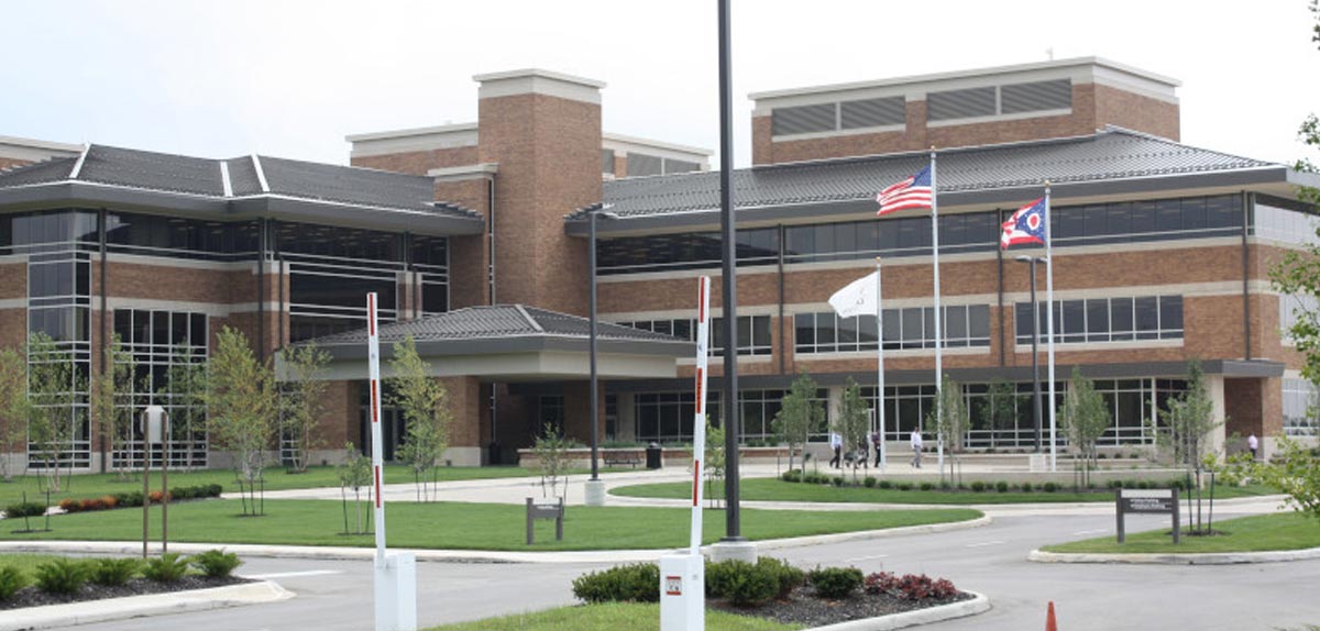 cardinal building west campus in dublin ohio.