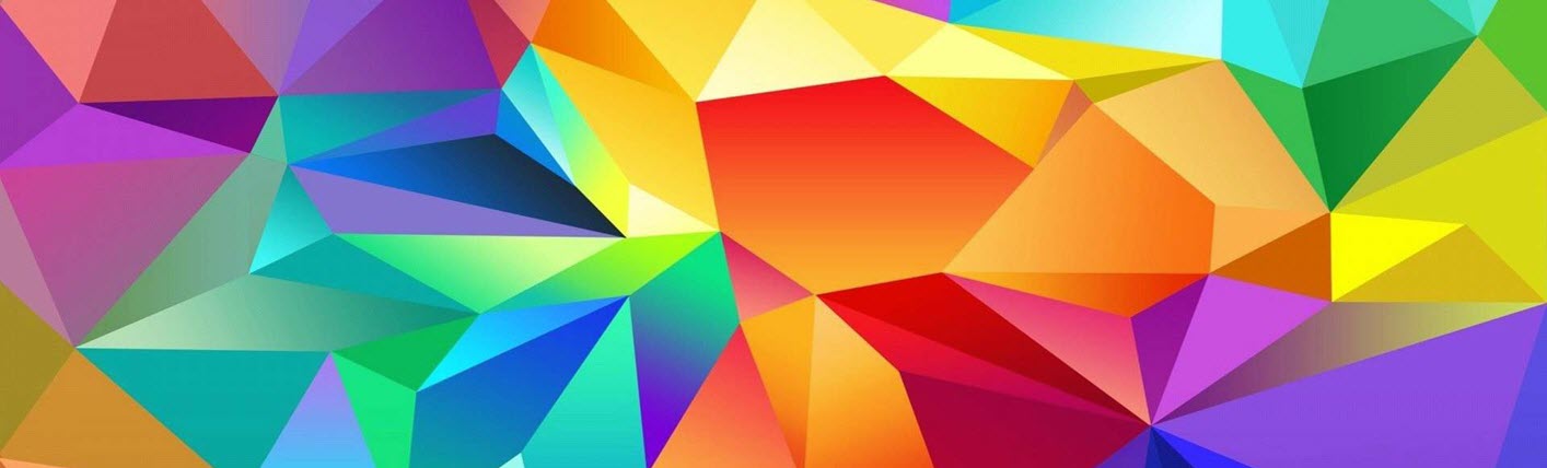 colorful shapes.