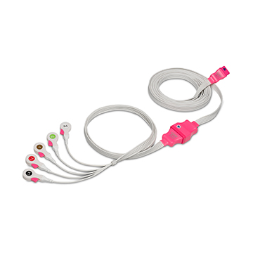 electrocardiogram ECG lead wires and cables.